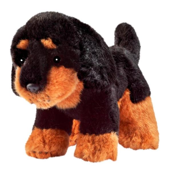 Anima Peluche Chien Bébé Rottweiler - 18 cm